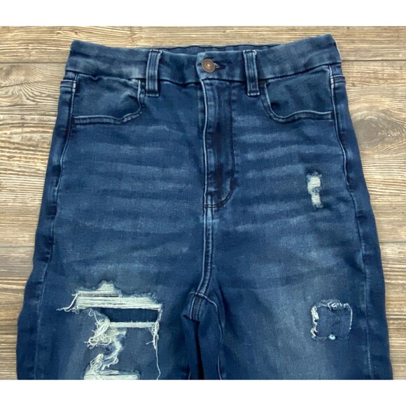 American Eagle Jeans Next Level Stretch "Curvy Highest Rise Jegging" Women's 4 - Picture 4 of 12